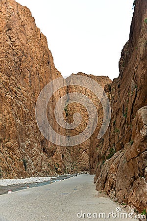 Dades Gorge Stock Photo