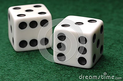 Craps Table Stock Photo