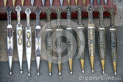 Daggers Stock Photo