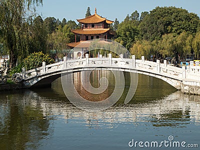 Daguan Park in Kunming Stock Photo