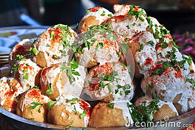 Dahi Vada Stock Photo