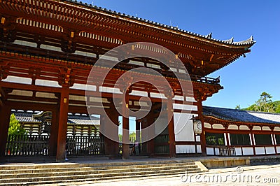 Daibutsu todai-ji Stock Photo