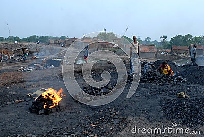 Dailylife Of Jharia Editorial Stock Photo