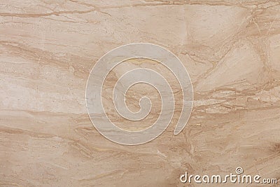 Daino Reale marble in beige color for design. Slab photo. Stock Photo