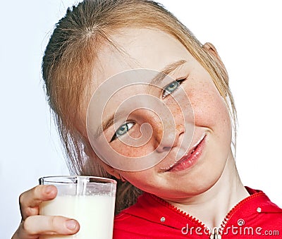 Dairy moustaches Stock Photo