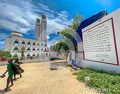 The divinity mosque, Dakar, Senegal Editorial Stock Photo