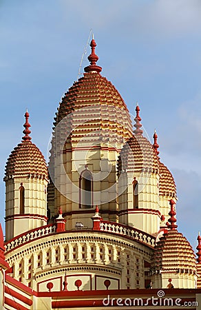 Dakshineswar Kali Temple Stock Photo