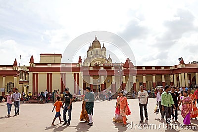 Dakshineswar Kali Temple, Kolkata, India Editorial Stock Photo