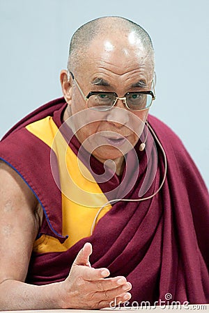 Dalai Lama Editorial Stock Photo