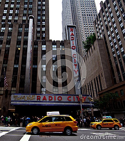 Dalai Lama at Radio City Music Hall Editorial Stock Photo