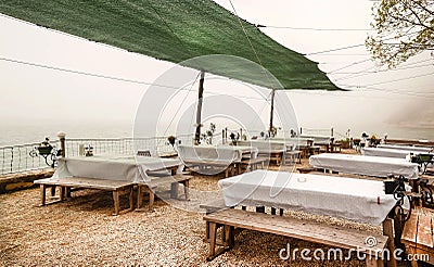 Dalboka -Clam Farm and Restaurant ,Bulgaria Editorial Stock Photo