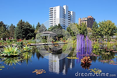 Dale Chihuly Exhibit Editorial Stock Photo