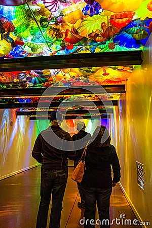 Dale Chihuly Glass Museum Seattle Washington Editorial Stock Photo