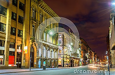 Dale Street, a street in the Commercial Centre of Liverpool Stock Photo