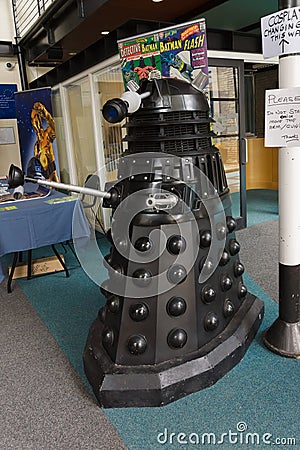 Dalek from the Doctor Who TV Series Editorial Stock Photo