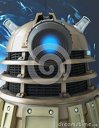 Dalek from Dr Who TV Series Editorial Stock Photo