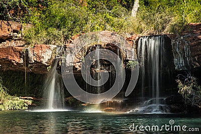 Dales Gorge, falls, Karijini National Park Stock Photo