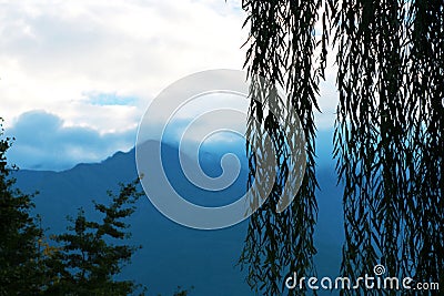 The scenery of Cang mountain, Yunnan, China Stock Photo