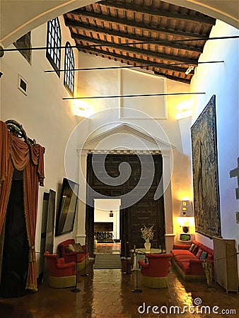 Dali - Gala Castle Museum - House in Pubol town, Spain Editorial Stock Photo