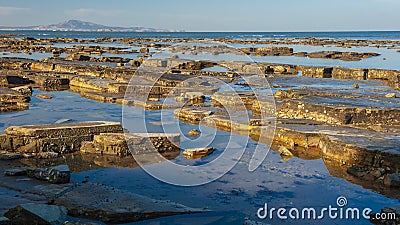 The Dalian`s most beautiful coastline Stock Photo