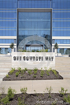 Dallas Cowboys headquarters office building Editorial Stock Photo
