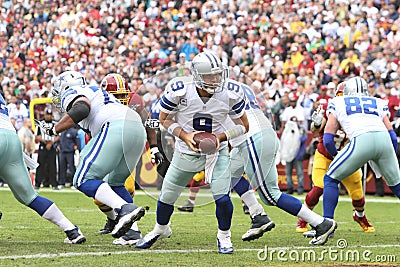 Tony Romo, Dallas Cowboys Editorial Stock Photo