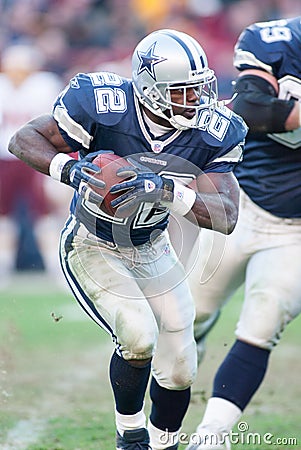 Emmitt Smith, Dallas Cowboys Editorial Stock Photo