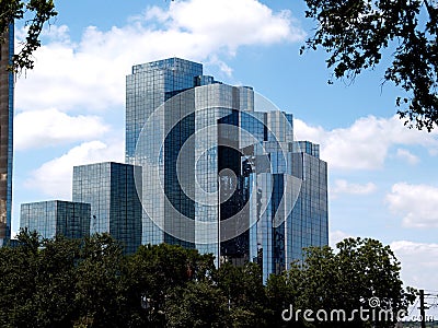 Dallas Skyline Stock Photo