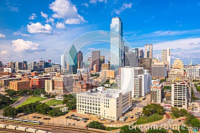 Dallas, Texas, USA Skyline Stock Photo