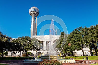 Dallas Union Station, also known as Dallas Union Terminal Stock Photo