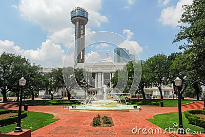 Dallas Union Station Stock Photo