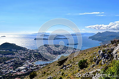 Dalmatian coast of Croatia Stock Photo