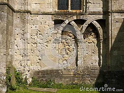 Historic Malmesbury Abbey Stock Photo