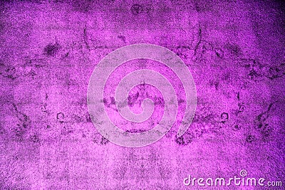 Damaged purple concrete wall texture background Stock Photo