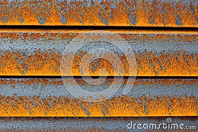 Damaged rusty iron background Stock Photo