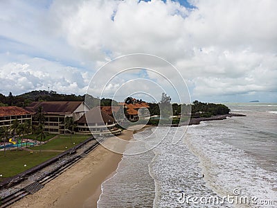 Damai Beach Resort Stock Photo