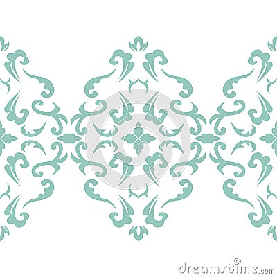 Damask seamless classic pattern Vector Illustration