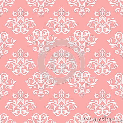 Damask Seamless Vector Background Vector Illustration