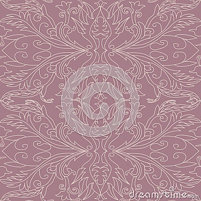 Damask Twist is a pattern with a positive and negative pattern design that can be reversible, for that Stock Photo