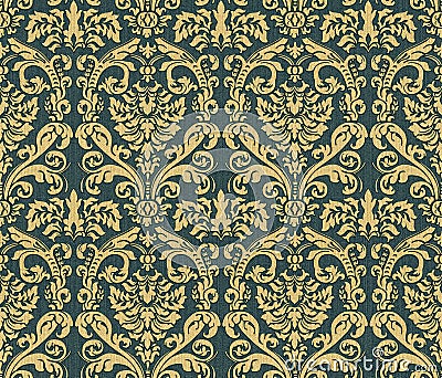 Damask wallpaper Stock Photo