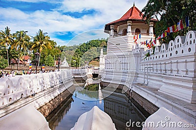 Dambulla cave temple Stock Photo