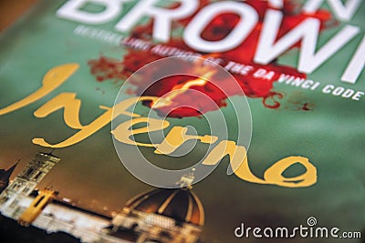 Dan Brown is an American author best known for his thriller Robert Langdon novels Editorial Stock Photo