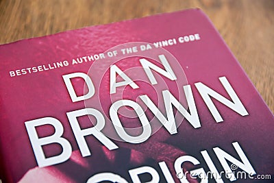 Dan Brown is an American author best known for his thriller Robert Langdon novels Editorial Stock Photo