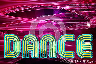 Dance background Stock Photo