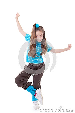 Dance child Stock Photo