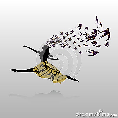 Dance Concept Vector Illustration