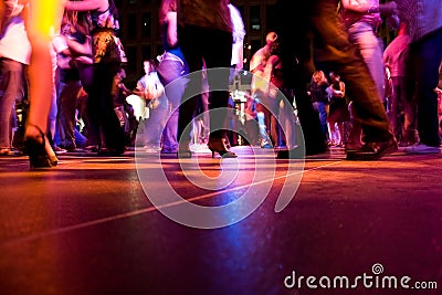 Dance Floor Stock Photo