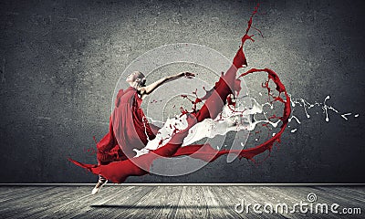 Dance with passion Stock Photo