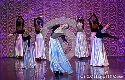 Dance performance Editorial Stock Photo