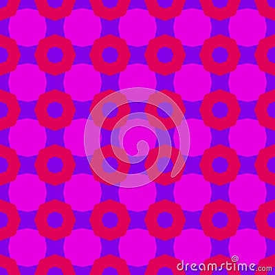 Dance of vibrant colors and patterns within the kaleidoscope. Cartoon Illustration